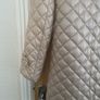 Ladies Cream Classic Diamond quilted pattern Image 10