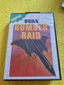 Bomber Raid Master System Arcade Retro Games Original