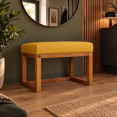 Elegant wooden bench 60x40
