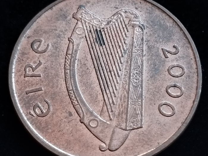Ireland - 2000 - 2 Pence - Bird - KM.21a - UNC - [2145]