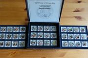 JFK cased coin set of 36 Eisenhower Ike Dollar coins