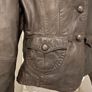 Leather jacket chocolate immaculate condition Image 4