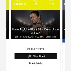 katie taylor tickets