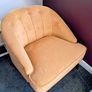 Mustard/Ochre Armchair Image 4