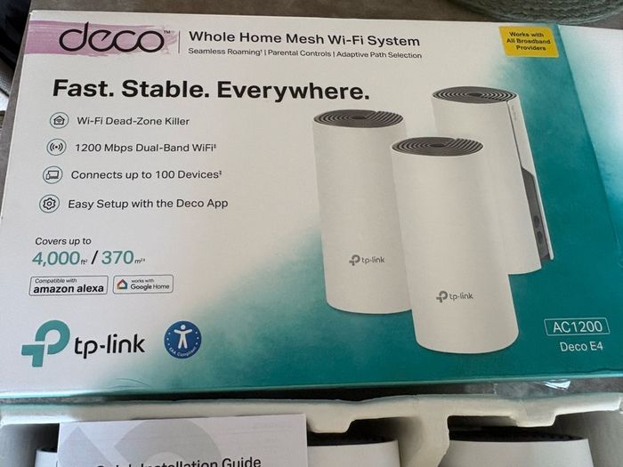 Deco WiFi mesh TP Link