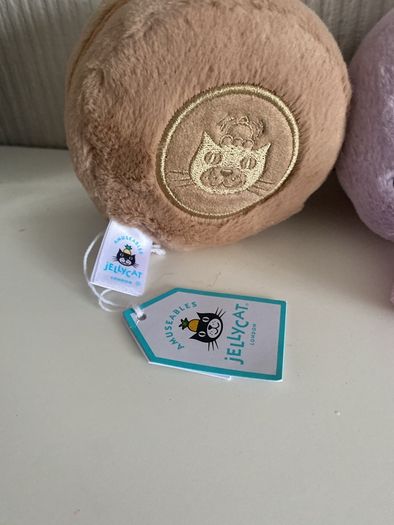 New JELLYCAT Mona Macaron & May Macaron Pair
