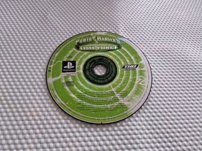 Power Rangers Time Force PlayStation1 Ps1 PlayStation2 Ps2 Games Original