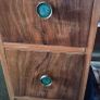 Vintage Walnut Dressing Table. Art Deco Style Image 2
