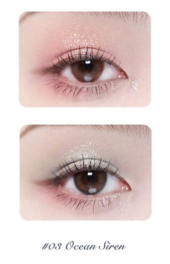 Flower Knows Moonlight Mermaid Jewelry Eyeshadow Palette in 03 Ocean Siren