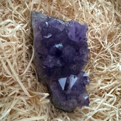 Raw amethyst cluster