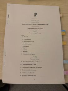 FE-1 Property Law and Conveyancing Law Reform Act 2009
