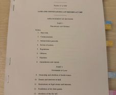 FE-1 Property Law and Conveyancing Law Reform Act 2009