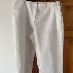 White trousers plus size