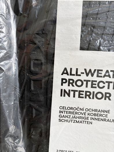 Skoda Kodiaq All Weather Mats Middle row