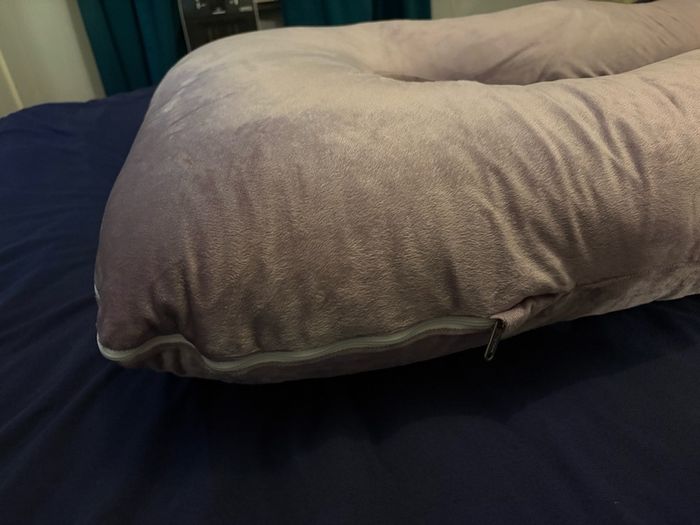 Chilling Home Pregnancy Pillow, U Shaped Maternity Full Body Pillow, Velvet
