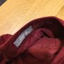 Oasis A-Line Corduroy Skirt in Rust Red Size 10 Image 4