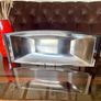 Mid Century Modern Stainless Steel Canoe Tray Danish Lundtofte DKF 1960s Image 6