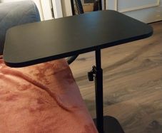 Multi-Functional C-Type Foldable Side Table for Winter, Featuring a Height Adjustment from 40cm to 80Cm,