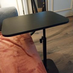 Multi-Functional C-Type Foldable Side Table for Winter, Featuring a Height Adjustment from 40cm to 80Cm,