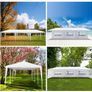Gazebo 3x9M Waterproof Party Tent with 8 Side Panels Image 2