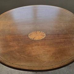 Oval Mahogany Table