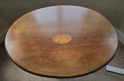 Oval Mahogany Table