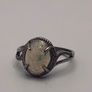 Silver Opal Dress Ring Image 3