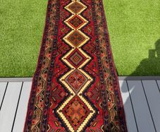 Pristine Persian Hamedan Runner  315 x 85 cm (10.3 x 2.8 ft)