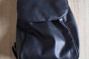 Oasis black eco ladies leather large  backpack Postage included