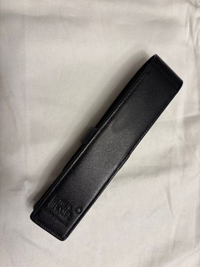 Montblanc single pen bag leather