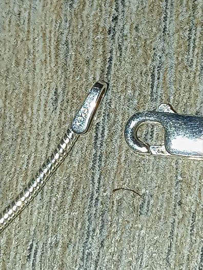 sterling silver chain with pendant