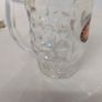 biere birra, 1/2 pint tankard glass, collectors item, buyer collects or pays postage thank you, lovely advertising display item for any man cave pub restaurant etc . Image 9