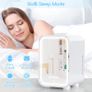 _2 in 1 Mini Fridge, 8 Litre Fridge with Cooling and Heating Function, with LED Makeup Mirror, Suitable for Bedroom, Dormitories, Cars, Good Choice for Makeup and Storage of Cosmetics Image 4