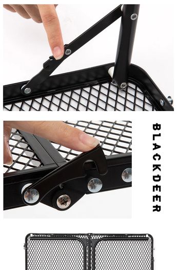 Blackdeer Outdoor Furniture Portable Table Camping Portable Folding Iron Tables Picnic Ultra Light Folding Garden Desk