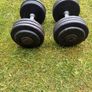 17.5kg Dumbbells x2 Image 3