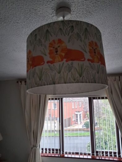 Lions Light Shade for Children's Bedroom