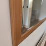 Large Wood-Framed Wall Mirror (130cm x 100cm) - Excellent Condition Image 2