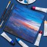 Blank Canvas Panels 20x20cm (8x8 inch) - 10x Square Boards, Primed, Stretched, Acid-Free & 100% Cotton - Professional Art Supplies - Perfect for Acrylic, Oil, Gouache Painting And Pouring (FREE POSTAGE) Image 6