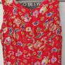 Vintage 1990s Dorothy Perkins red floral print grunge mini dress size 10 summer garden party festival holiday riot grrl Image 5
