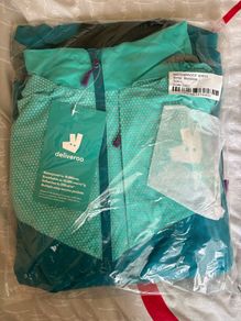 Deliveroo Waterproof Jacket and Bag