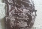 TAUPE Leather Look Bomber Jacket