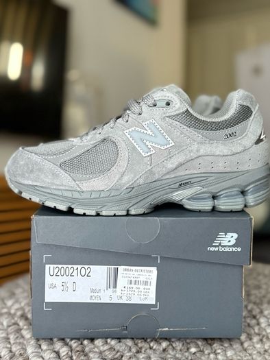 New Balance 2002R Grey, UK 5 / EU 38