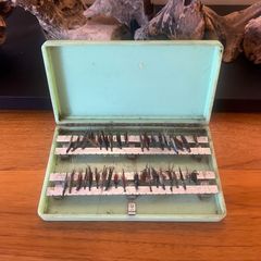 Vintage Milwards "The Fly Master" Made in England Case