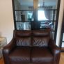 2 seater leather sofa Image 2