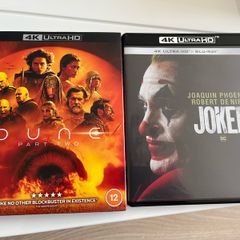 Dune 2 & Joker (2019) 4k Ultra Hd Discs