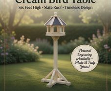 Bird Table feeders Slated Roof - colour choices