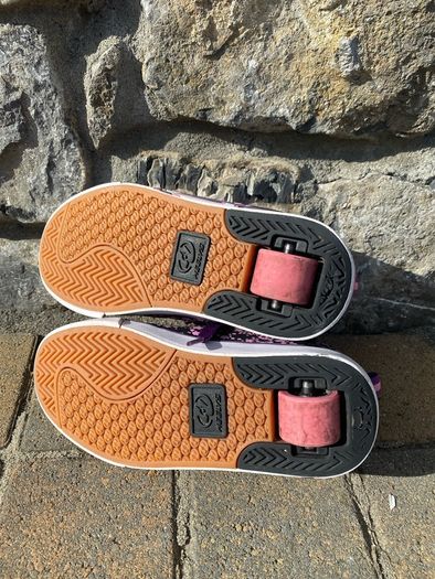Black & Purple Heelys