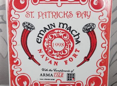 Vintage 1998 st paticks day tile