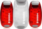 LED Safety Lights (3 Pack) + FREE Bonuses | Clip on Flashing Strobe Light High Visibility for Running Jogging Walking Cycling for Kids Dogs Bicycle Helmet Bike Tail light