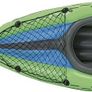 FREE EXPRESS SHIPPING Challenger Kayak, Man Inflatable Canoe with Aluminum Oars and Hand Pump Image 5